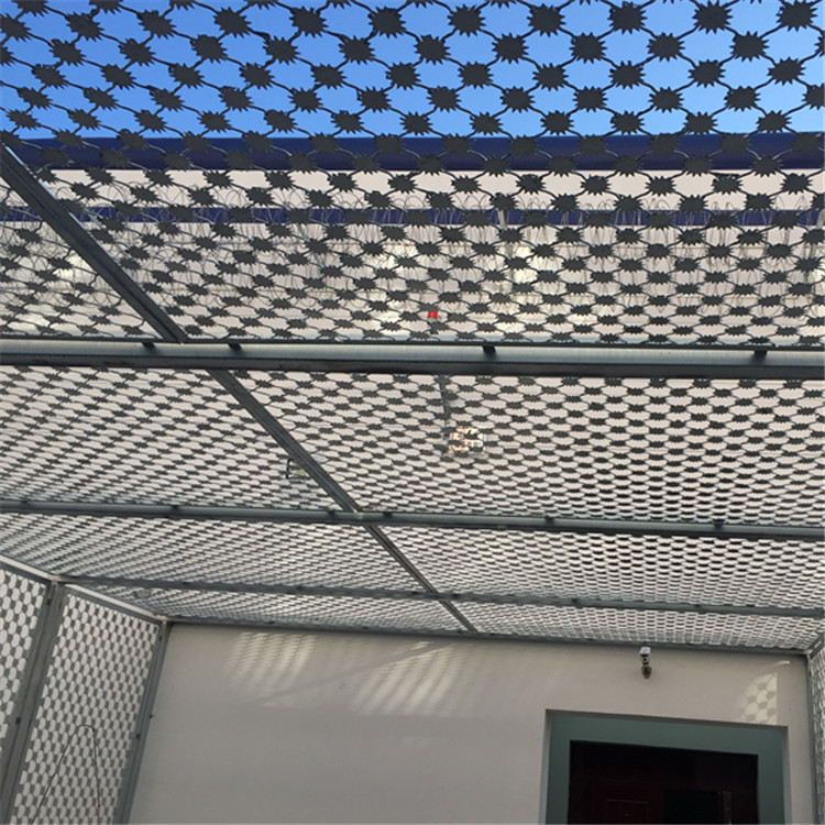 梅花刺鋼網墻案例展示圖片4